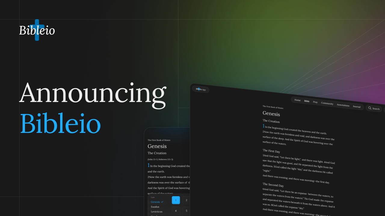 Announcing Bibleio